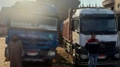 الأمن في مطروح يضبط قائدي شاحنتين بعد استعراض خطير على الطريق الساحلي