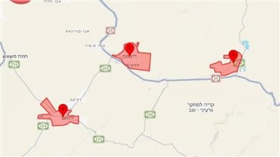 اعتراض صاروخ إيراني متجه نحو ديمونا وتفعيل إنذارات في النقب