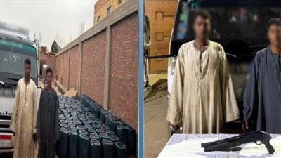 ضبط شخصين بحوزتهما 8 آلاف لتر مواد بترولية