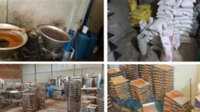 مداهمة مصنع كحك مغشوش ومصادرة أطنان مواد مجهولة بالقاهرة