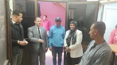 بالصور.. وكيل وزارة العمل يتابع انتظام سير العمل عقب إجازة العيد بالأقصر