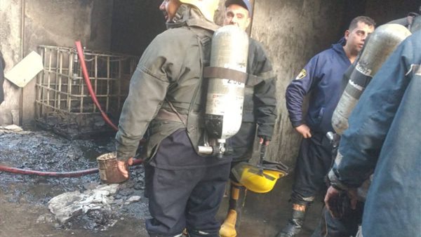 حريق بمصنع زيوت بالسنبلاوين 