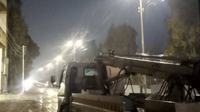 محافظة الشرقية: حملات مكثفة لشفط المياه وتأمين أعمدة الإنارة