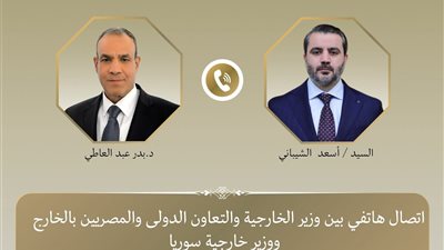 وزير الخارجية يتلقى اتصالًا هاتفيًا من نظيره السوري لبحث جهود خفض التصعيد الإقليمي