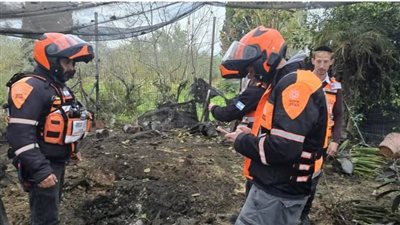 شظايا صواريخ حزب الله تحرق مزارع المستوطنات الإسرائيلية