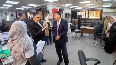 محافظ القليوبية يتفقد المركز التكنولوجي وعيادات التأمين الصحي ومدارس قها
