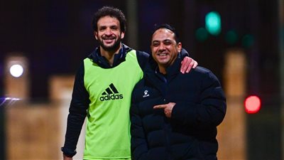 محمود علاء لاعب فريق الاتحاد السكندري 