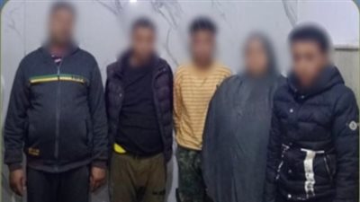 ضبط المتهمين بالتعدي على جارهم وتحطيم سيارته بالبحيرة 