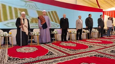 السكرتير العام المساعد يشهد احتفالية تكريم 400 من حفظة القرآن الكريم بالوسطاني