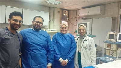 جامعة المنصورة: إنقاذ رضيع ابتلع 6 قطع مغناطيسية دون جراحة 