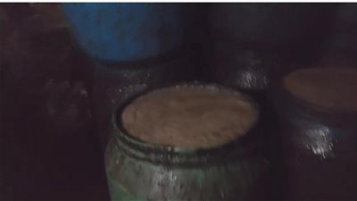 جانب من المضبوطات 