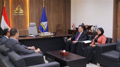 محافظ دمياط يستقبل مدير مكتب موئل الأمم المتحدة بمصر لبحث تعزيز التعاون التنموي