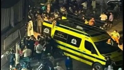 إصابة ربة منزل بجروح خطيرة نتيجة سقوطها من الطابق الخامس بالمنيا 