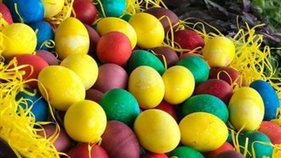 تلوين البيض في شم النسيم بأفكار مبتكرة 