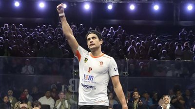 نجم وادى دجلة يوسف ابراهيم يتأهل إلى نصف نهائي بطولة الجونة الدولية للاسكواش 2026