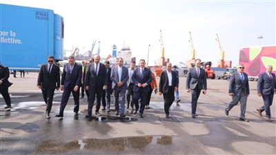 محافظ دمياط يتفقد خط 