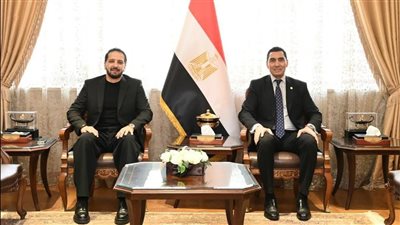 وزير الشباب والرياضة جوهر نبيل ود. عمرو العدل 