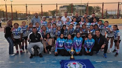 بنات سموحة تحرز المركز الثاني لبطولة الجمهورية لكرة اليد