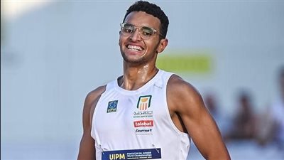 وزير الرياضة يهنيء معتز وائل بعد التتويج بذهبية كأس العالم للخماسي الحديث 