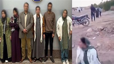 المتهمون بعد الضبط