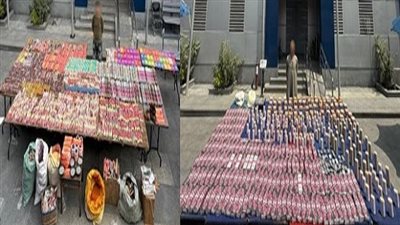 سقوط تجار الألعاب النارية قبل ترويج أكثر من 3.5 مليون قطعة بالقاهرة