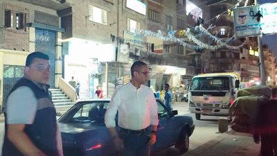 المحافظ خلال الجولة