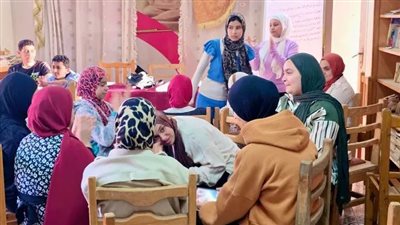 ورش تفاعلية تعزز التفكير النقدي والعمل الجماعي لدى النشء بدمياط