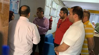 بناءا على توجيهات الصحة مرور مكثف على مستشفى الزرقا لمتابعة الخدمات