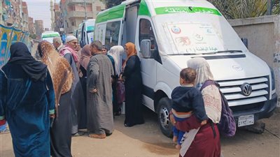 محافظ الدقهلية: 1466 مواطن استفادوا من القافلة الطبية المجانية بالرحمانية بميت غمر