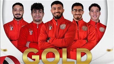 وزير الشباب والرياضة يهنئ أبطال الجمباز الفني بعد التألق في البطولة الأفريقية