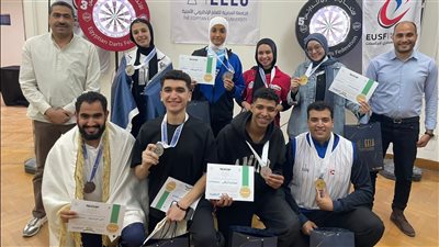 50 طالبًا وطالبة يتنافسون.. والتعليم العالي تعلن نتائج بطولة الدارتس