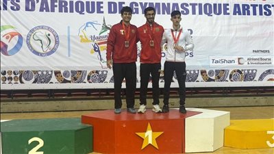 سيطرة مصرية علي منصات التتويج في بطولة افريقيا للجمباز الفني بالكاميرون 