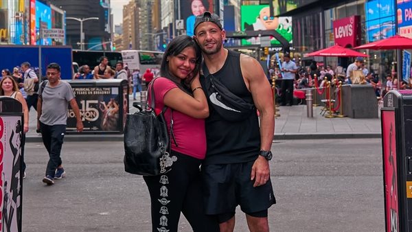 أسماء أبو اليزيد وزوجها