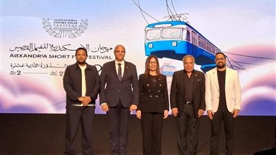 وزيرة الثقافة تفتتح الدورة الـ12 لمهرجان الإسكندرية للفيلم القصير