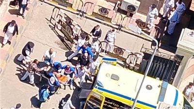 انفجار مكيف بسطح محكمة الإسكندرية الكلية 