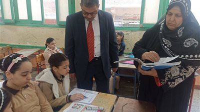 تعليم شبين القناطر: تعليمات صارمة برفع مستوى الطلاب والاستعداد للامتحانات...صور