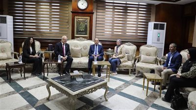 محافظ المنيا يستقبل سفير السويد لبحث تعزيز التعاون المشترك ومتابعة المشروعات التنموية