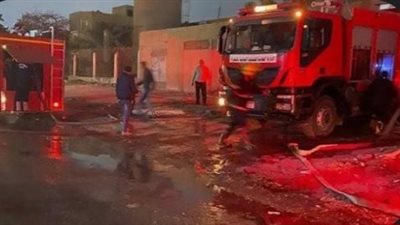 جهود مكثفة للسيطرة على حريق نشب داخل 5 منازل بقنا