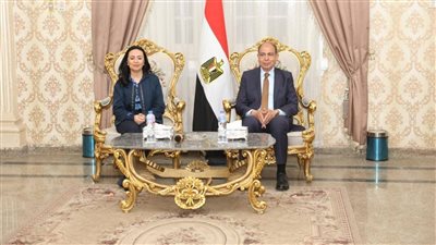 محافظ المنيا يستقبل وزيرة التضامن الاجتماعي فى زيارة لتفقد عدد من الأنشطة والفعاليات 