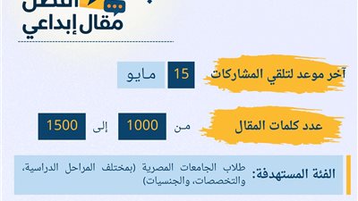 مرصد الأزهر يطلق مسابقة «أفضل مقال إبداعي» لطلاب الجامعات