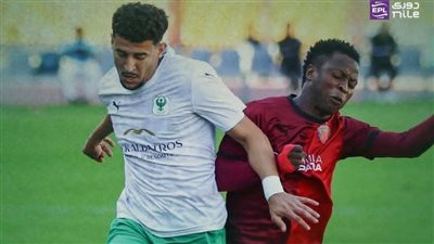 المصري يهزم سيراميكا كليوباترا بهدف عمر الساعي في مرحلة التتويج بالدوري