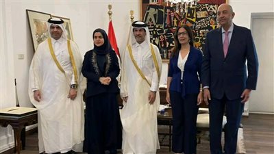 وزيرة الثقافة تبحث مع سفير قطر تعزيز التعاون وإطلاق عام ثقافي مشترك 2027