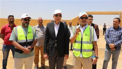 محافظ المنيا يتفقد التجهيزات النهائية للسوق الحضري الجديد للماشية بملوي تمهيدًا لافتتاحه