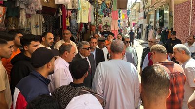محافظ الدقهلية يتفقد منطقة 