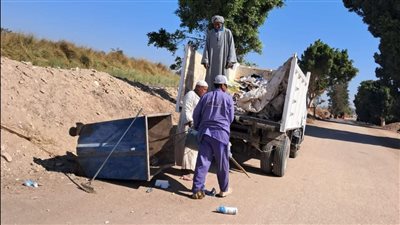 رفع 30 طن مخلفات صلبة في حملة نظافة موسعة بالأقصر