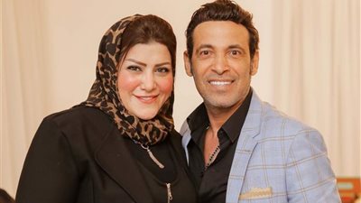 سعد الصغير وزوجته