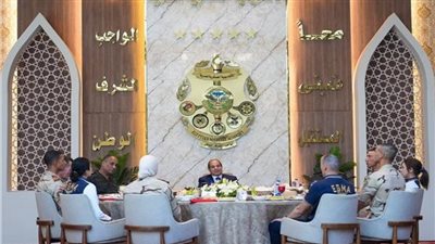 السيسي من الأكاديمية العسكرية: استقرار المنطقة مسؤولية عربية مشتركة