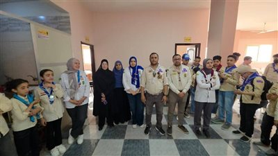 مشاركة مميزة لفرق الكشافة والأشبال والزهرات في معسكر تقييم بكفر البطيخ