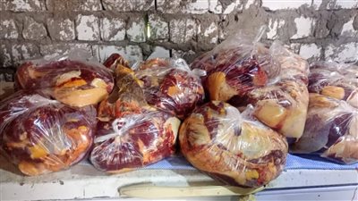التحفظ على لحوم ومنتجات غذائية فاسدة بالمنيا 