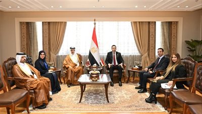 وزير الشباب والرياضة يستقبل سفير دولة قطر بالقاهرة لبحث التعاون المشترك